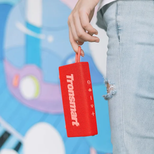 Tronsmart Trip vezeték nélküli Bluetooth 5.3 hangszóró vízálló IPX7 10W fekete - 10