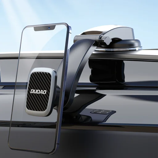 Dudao Mágneses autós telefontartó fekete (F12s) - 6