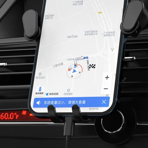 Dudao F12H autós telefontartó fekete - 4