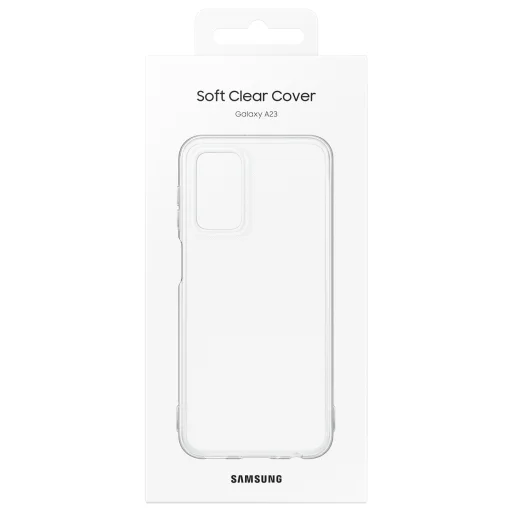 Samsung Galaxy A23 Samsung Soft Clear gyári szilikon tok átlátszó (EF-QA235TTEGWW) - 2