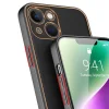 iPhone 14 Plus Dux Ducis Yolo TPU és PU bőr tok fekete thumbnail