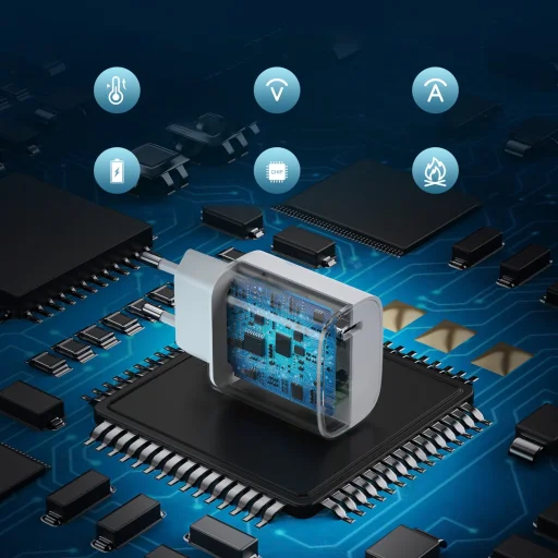 Choetech Q5004*2 PD20W töltő iphone12/13 sorozathoz fehér - 6