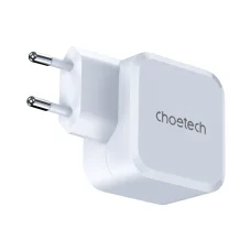 Choetech 45W PD8007 gyorstöltő fali adapter PPS fehér