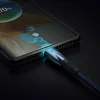 Baseus Glimmer kábel gyorstöltéssel USB-C 480Mb/s PD 100W 2m kék thumbnail