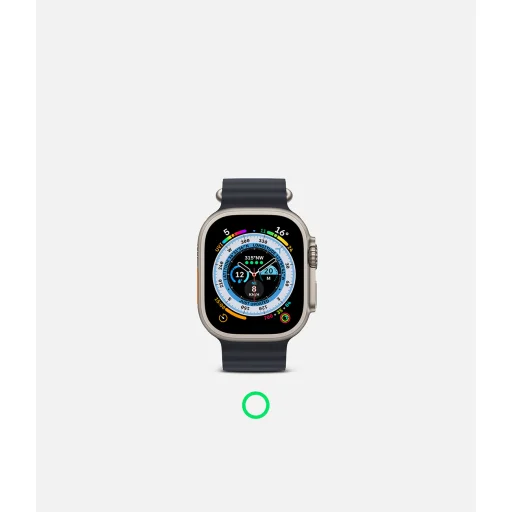 Apple Watch Ultra 49mm Ringke Air Sports gél TPU tok szürke - 5
