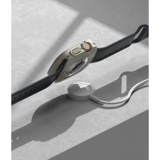 Apple Watch Ultra 49mm Ringke Air Sports gél TPU tok szürke - 8