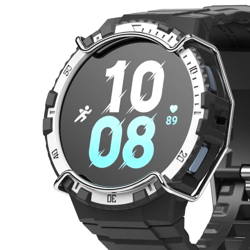 Samsung Galaxy Watch 4/5 44 mm Ringke Fusion-X Guard kijelzőborítás fehér - 15