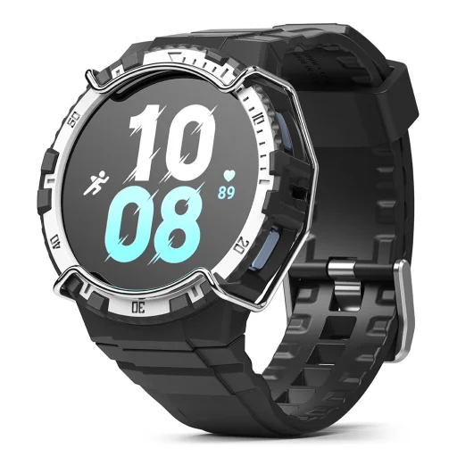 Samsung Galaxy Watch 4/5 44 mm Ringke Fusion-X Guard kijelzőborítás fehér - 1