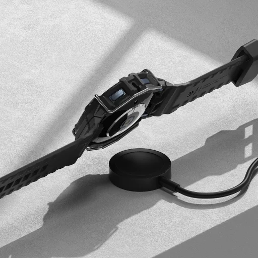 Samsung Galaxy Watch 4/5 44 mm Ringke Fusion-X Guard kijelzőborítás fehér - 11