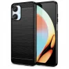 Realme 10 4G Tech-Protect carbon mintájú TPU tok fekete