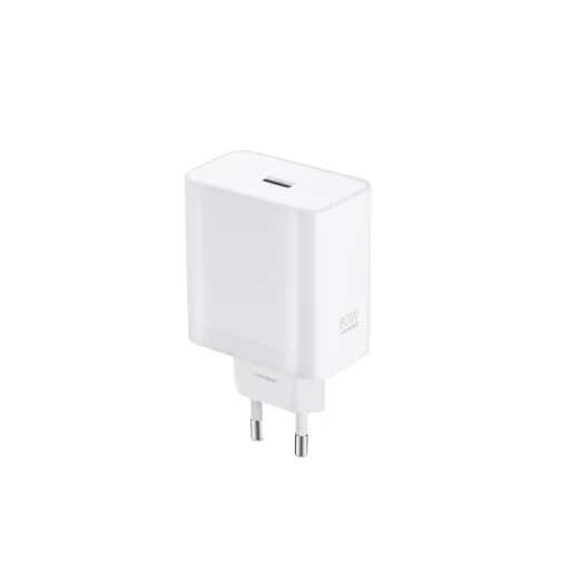 OnePlus SuperVOOC USB hálózati töltő adapter 80W fehér - 1