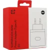 OnePlus SuperVOOC USB sieťový nabíjací adaptér 80W biely thumbnail