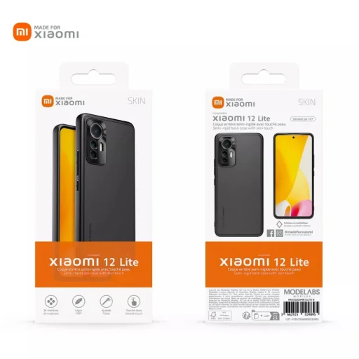 Xiaomi 12 Lite 5G TPU tok fekete gyári - 2