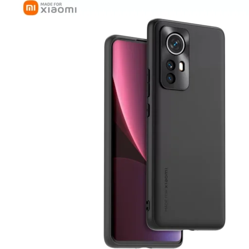 Xiaomi 12/12X TPU tok fekete gyári - 2