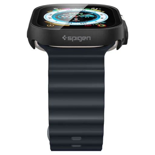 Apple Watch Ultra (49mm) Spigen Thin Fit 360 tok fekete - 10