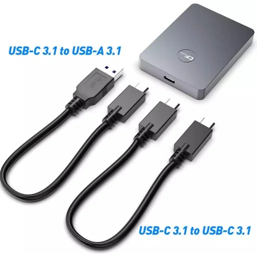 ROCKETEK USB-A/USB-C CFexpress 3.0 Type-B kártyaolvasó (CR316) - 3