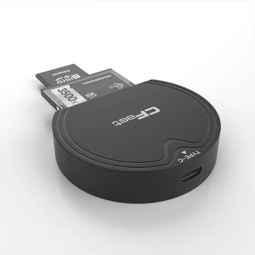 ROCKETEK USB-A, USB Type-C CFast 2.0/SD kártyaolvasó (CR328A) - 2