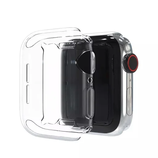 Apple Watch 45mm Soft Clear átlátszó TPU tok - 2