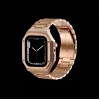 Apple Watch 4/5/6/7/8/9/SE (38/40/41mm) fém óraszíj és tok készlet rosegold thumbnail