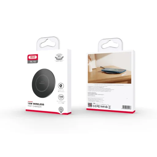 XO indukciós töltő TK10 15W fekete - 2