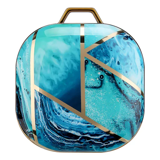 Samsung Galaxy Buds 2/Live/Pro márvány mintás tok Alphajack (GBL12) - 1