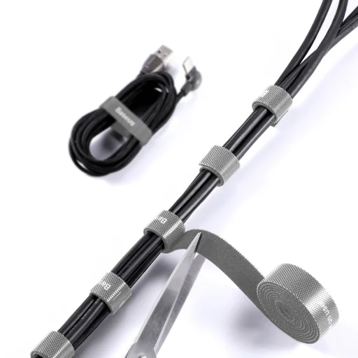 Baseus Rainbow Circle kábelrendező 1 m szürke - 1