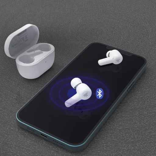 Tronsmart Apollo Air TWS Bluetooth 5.2 vezeték nélküli fülhallgató vízálló fehér - 9