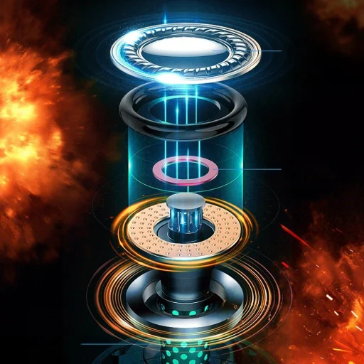 WK Design Bluetooth fülhallgató TWS vízálló IPX4 szürke - 5