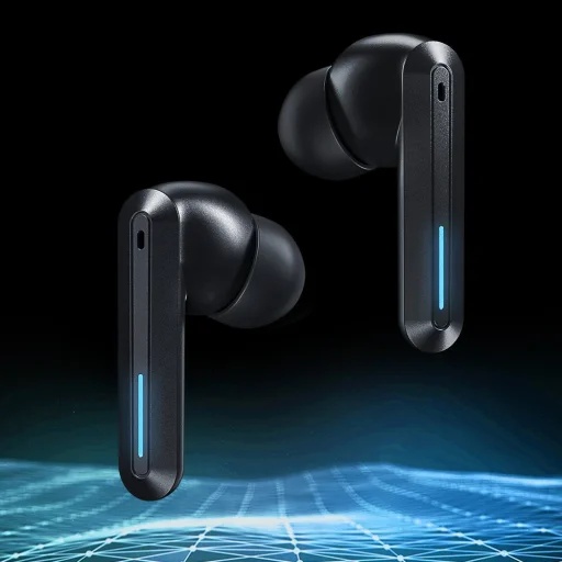 WK Design Bluetooth fülhallgató TWS vízálló IPX4 szürke - 2