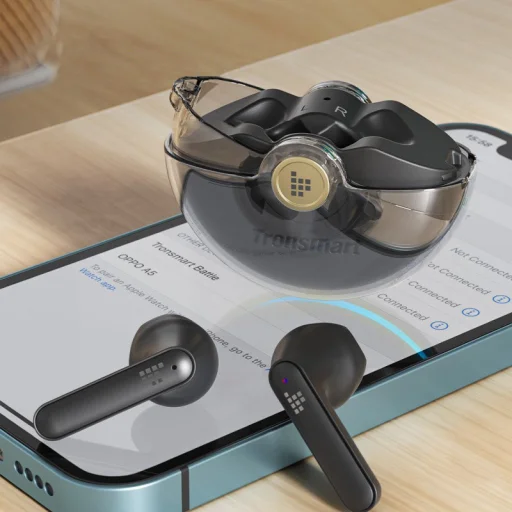 Tronsmart Battle Gaming vezeték nélküli TWS Bluetooth fülhallgató vízálló IPX5 fekete - 8