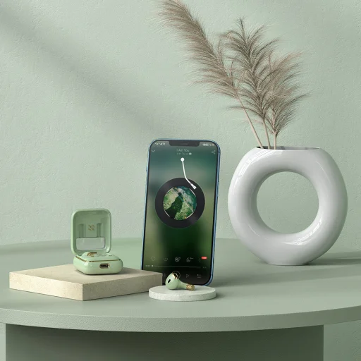 Remax Yosee Series vezeték nélküli bluetooth 5.0 TWS fülhallgató 450mAh piros - 5