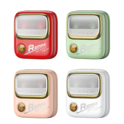 Remax Yosee Series vezeték nélküli bluetooth 5.0 TWS fülhallgató 450mAh piros - 6