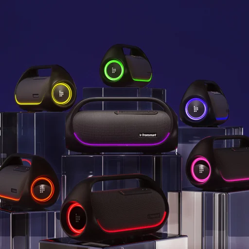 Tronsmart Bang vízálló Bluetooth vezeték nélküli hangszóró, 60 W Powerbank funkcióval, fekete - 14