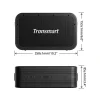 Tronsmart Force Max vezeték nélküli Bluetooth hangszóró 80W Powerbank funkcióval fekete thumbnail