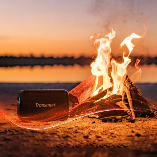 Tronsmart Force Max vezeték nélküli Bluetooth hangszóró 80W Powerbank funkcióval fekete - 10