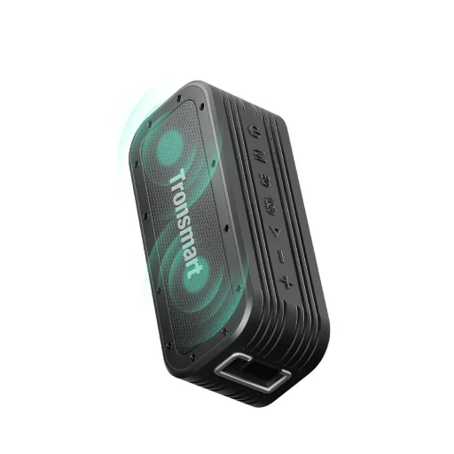 Tronsmart Force X 60W vízálló vezeték nélküli Bluetooth hangszóró Powerbank funkcióval fekete - 13