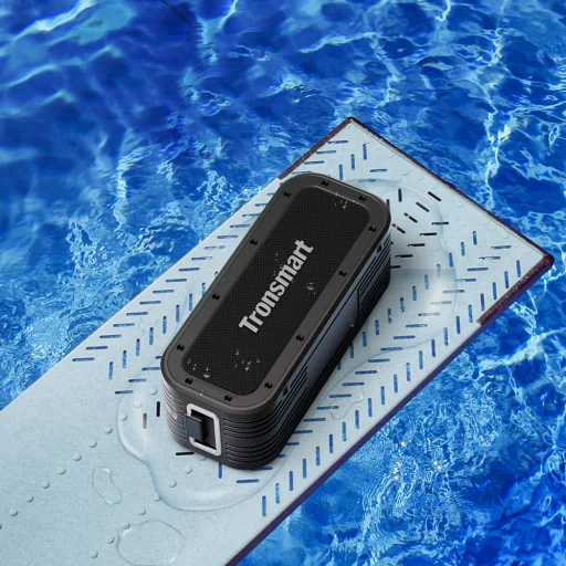Tronsmart Force X 60W vízálló vezeték nélküli Bluetooth hangszóró Powerbank funkcióval fekete - 11