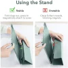 iPad Air 4 2020/5 2022 ESR Ascend Trifold tok Forest Green thumbnail