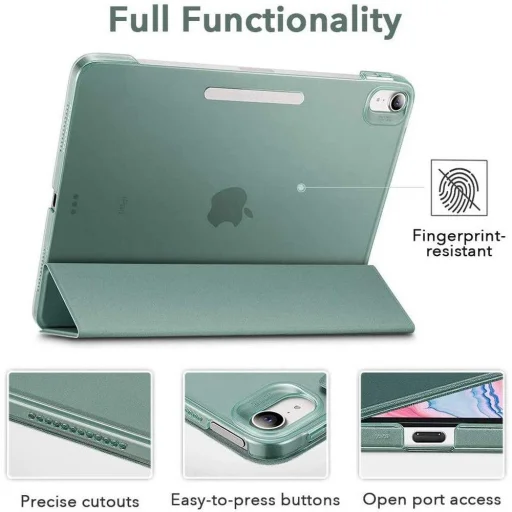 iPad Air 4 2020/5 2022 ESR Ascend Trifold tok Forest Green - 6