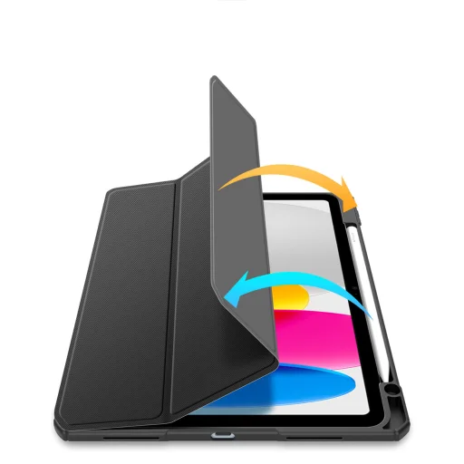 iPad 10.9'' 2022 Dux Ducis Toby Armored tok fekete - 2