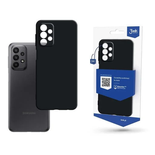 Samsung Galaxy A23 3MK matt tok fekete - 1