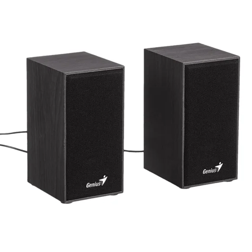 GENIUS 2.0 Hangszóró SP-HF180 3.5mm Jack + USB 6W Fekete - 2