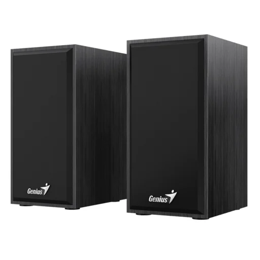 GENIUS 2.0 Hangszóró SP-HF180 3.5mm Jack + USB 6W Fekete - 1