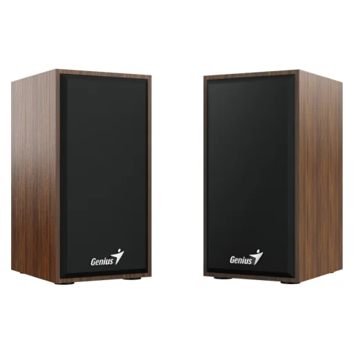 GENIUS 2.0 Hangszóró SP-HF180 3.5mm Jack + USB 6W Wood - 2