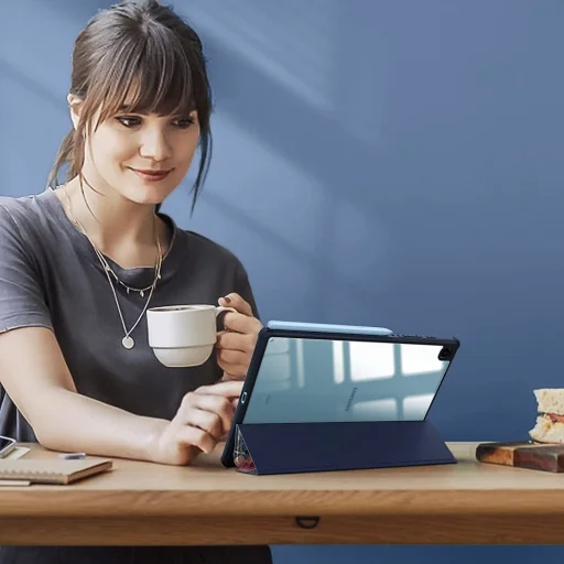 Samsung Galaxy Tab S6 Lite 10.4 2020/2022 Tech-Protect Smartcase Hybrid tok liliom - 4