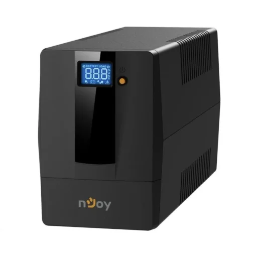 NJOY Szünetmentes tápegység + AVR Horus Plus 600, 600VA, 360W, Line-Interactive, LCD Touch display - 1