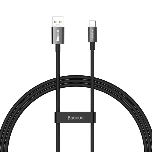 Baseus Superior SuperVOOC USB - Type C kábel 65W 1m fekete (CAYS000901) - 5