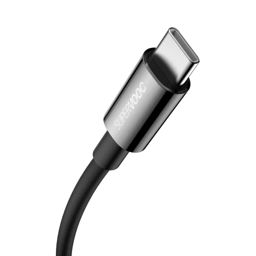 Baseus Superior SuperVOOC USB - Type C kábel 65W 1m fekete (CAYS000901) - 7