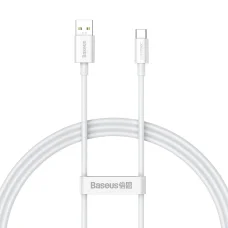 Baseus Superior SuperVOOC USB - Type C kábel 65W 1m fehér (CAYS000902)