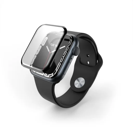 Apple Watch 7/8 41mm Next One 3D kijelzővédő üvegfólia matt - 3